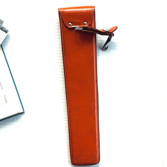 Vntg 1960's KEUFFEL & ESSER K+E DECI-LON Slide Rule 68-1100 Case Manual - Picture 3 of 9